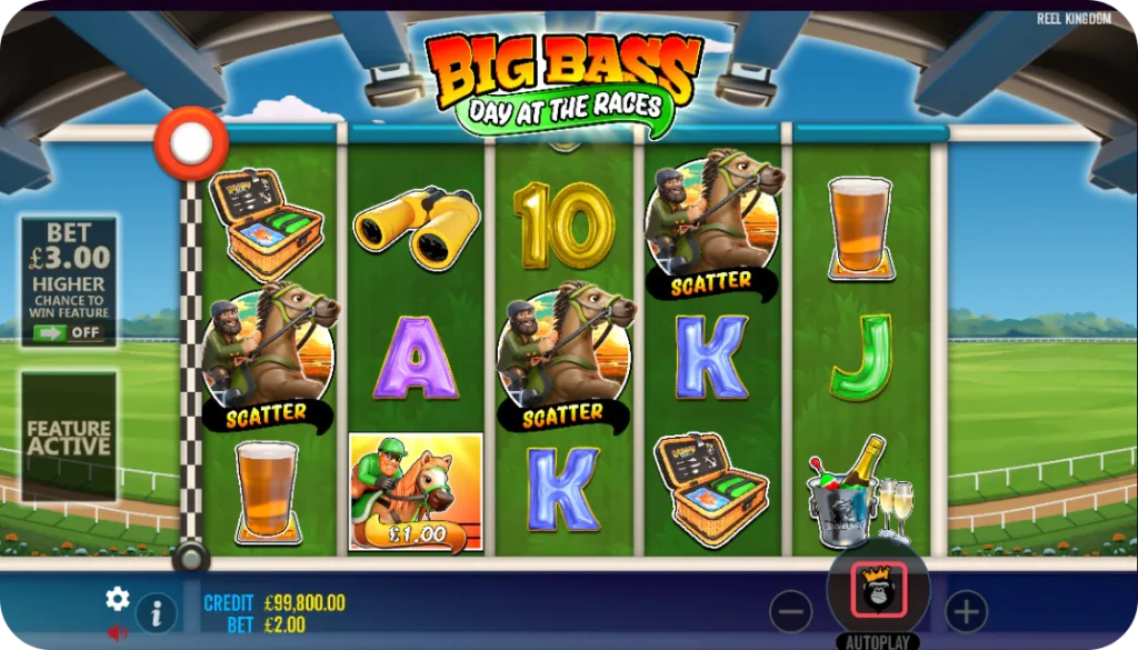 Free Spins Big Bass Day at the Races