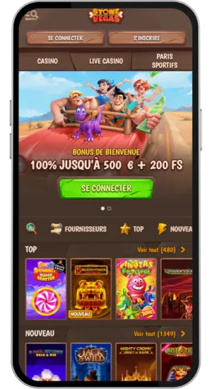 Page d’accueil d’un casino proposant la machine à sous Big Bass Day at the Races