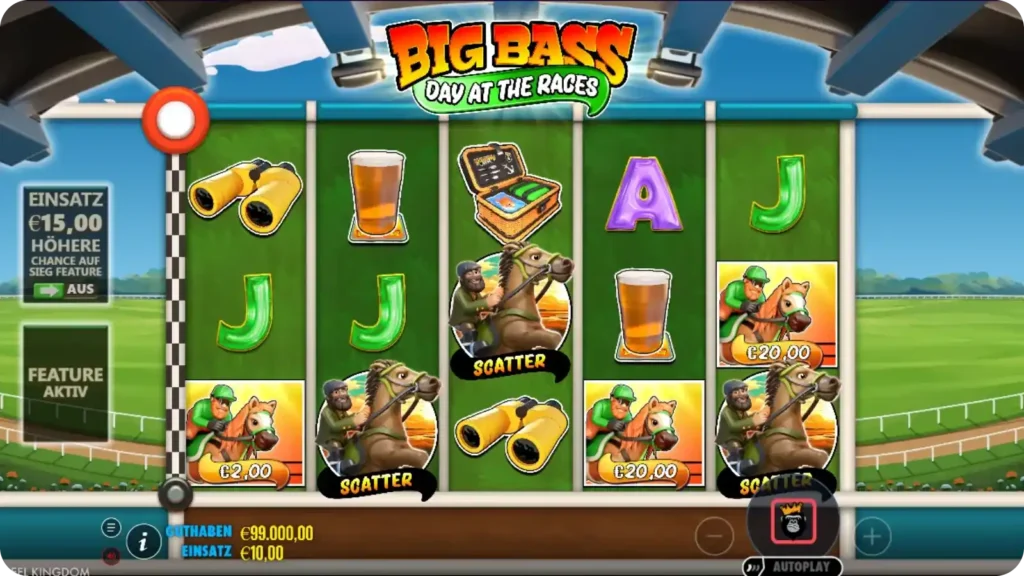 Freispiele Big Bass Day at the Races