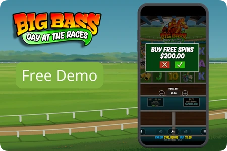 Big Bass Day at the Races demo free play on mobile